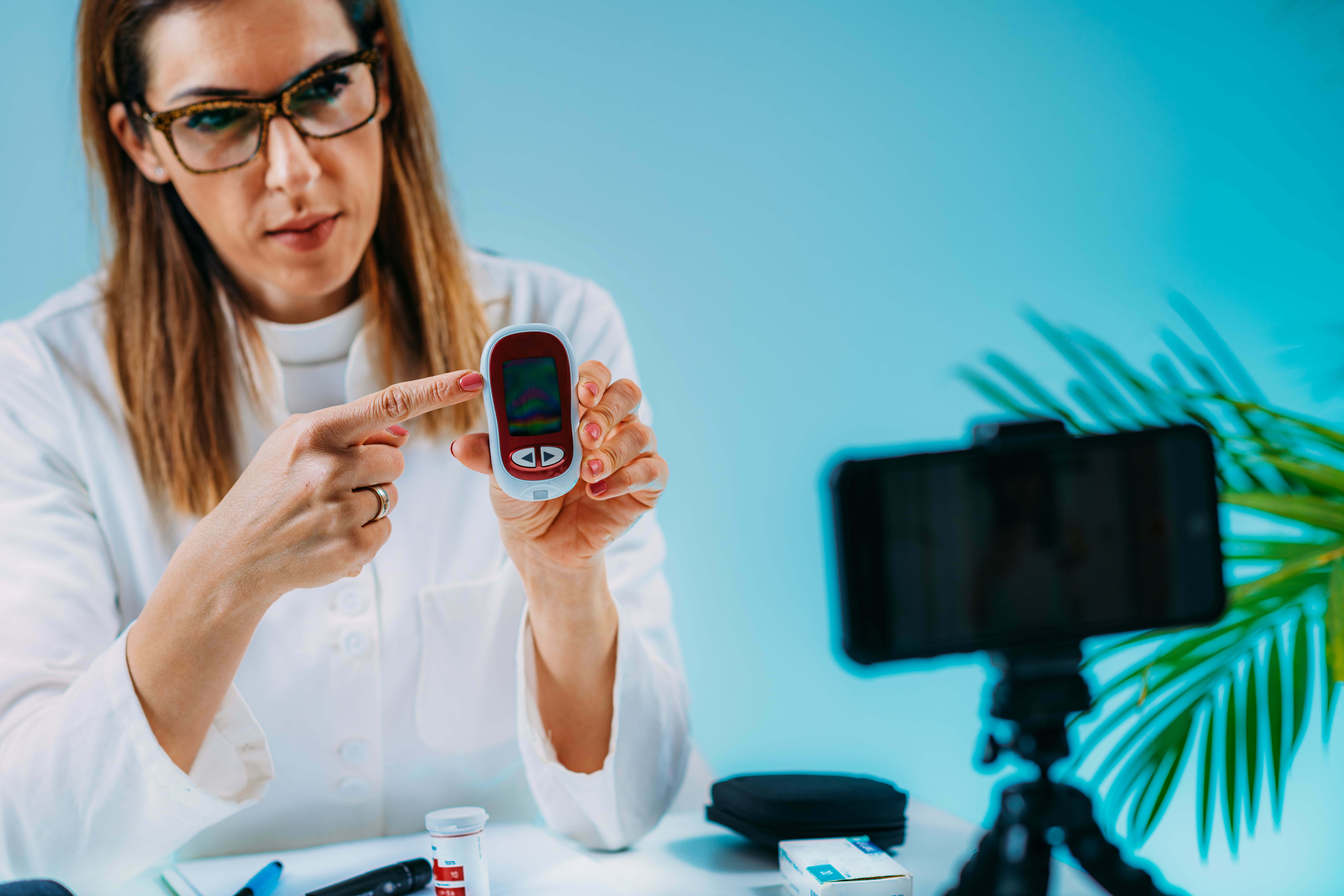 woman showing RPM as the future of telehealth