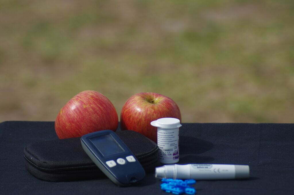 glucose meter and diabetes medication