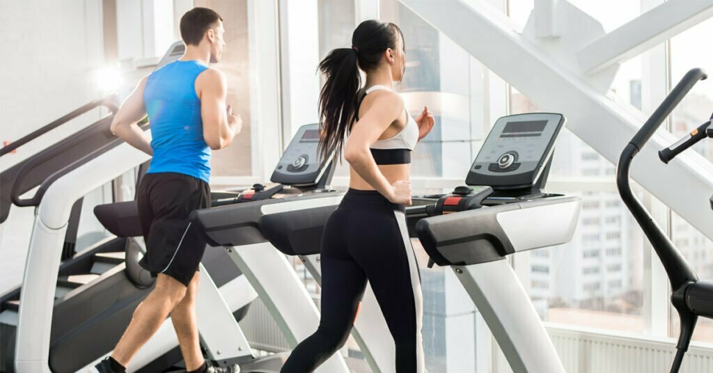 People-Running-on-Treadmill