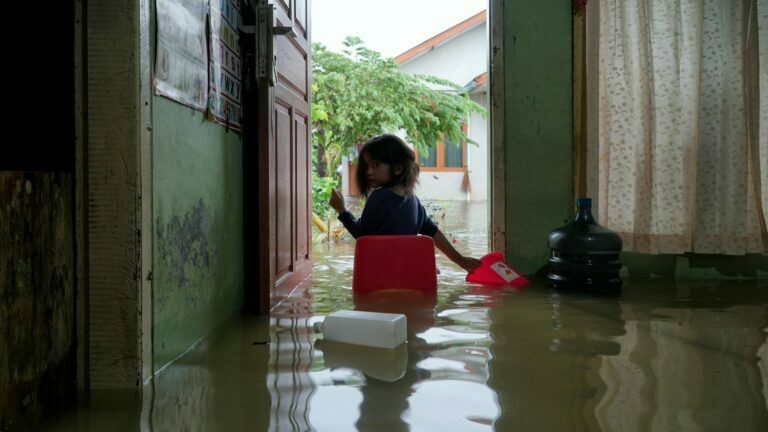 flood disaster in residential areas flood disaster in residential areas