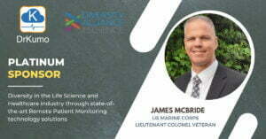 US Marine Corps Lieutenant Colonel Veteran James McBride from DrKumo, Speaks at DA4S Life Science Industries