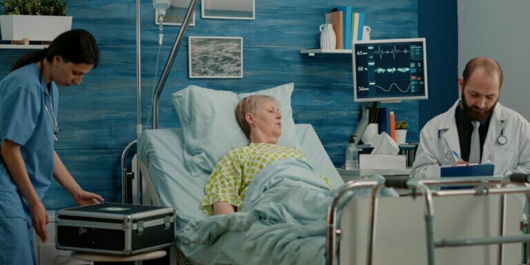 doctor and nurse doing health checkup to avoid killer disease doctor and nurse doing health checkup to avoid killer disease